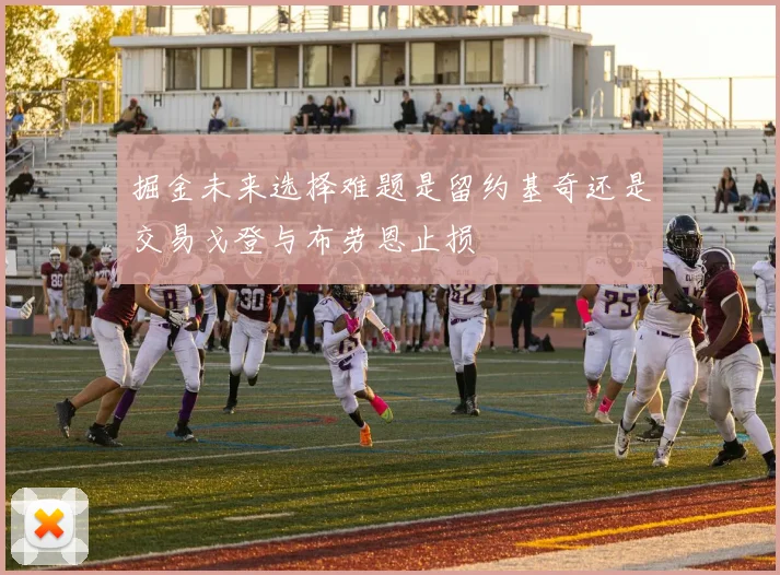 掘金未来选择难题是留约基奇还是交易戈登与布劳恩止损